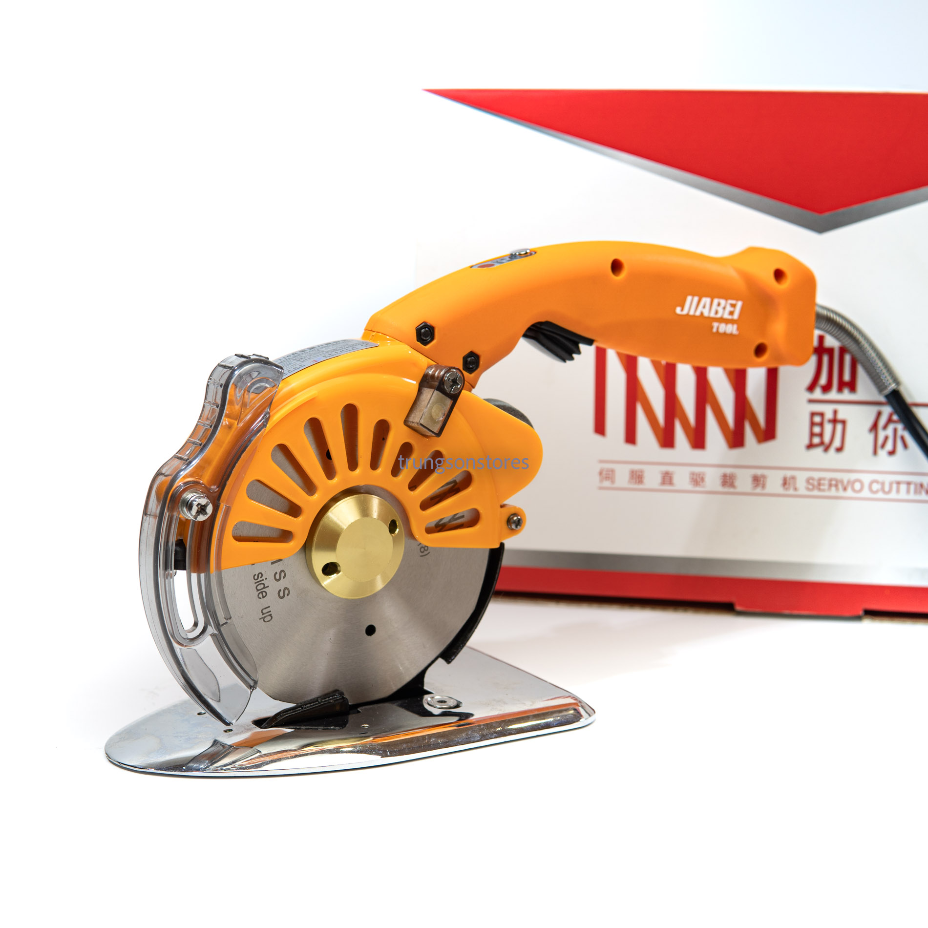 Máy cắt vải điện tử jiabei 100 , 110 , 125 cải tiến nhiều chức năng