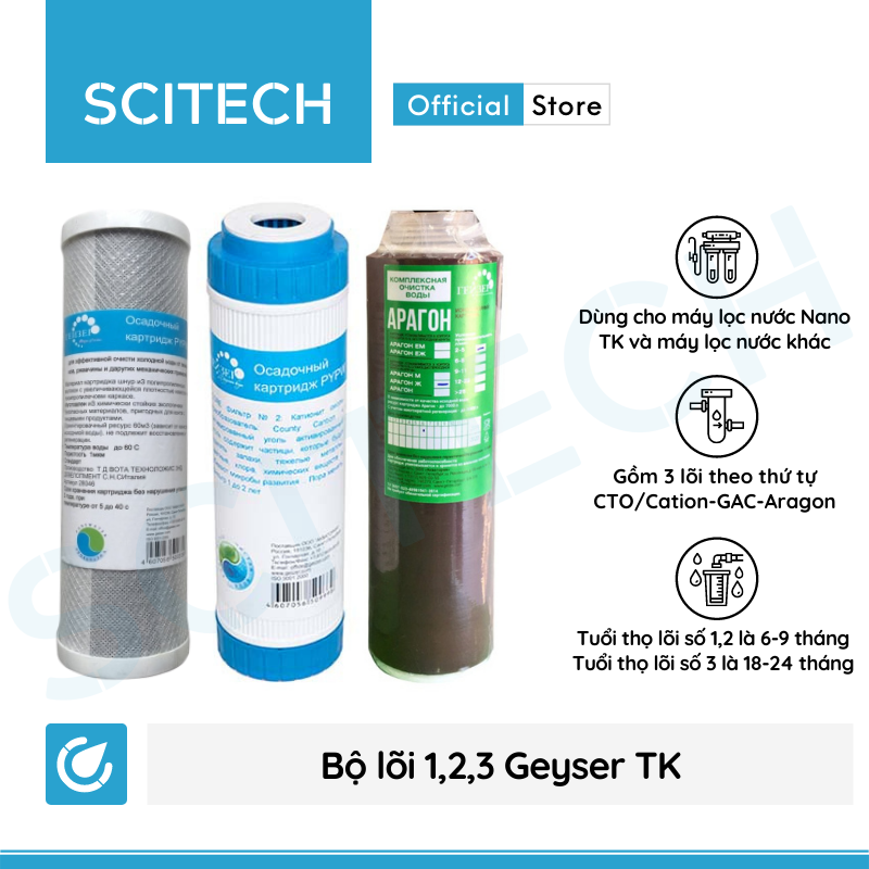 Máy lọc nước Nano Geyser TK6