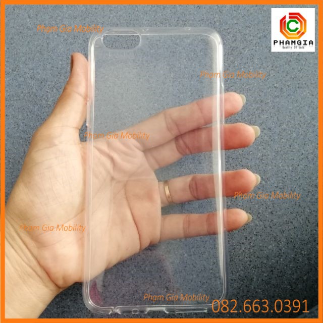 Ốp lưng Oppo F3 dẻo silicon trong suốt