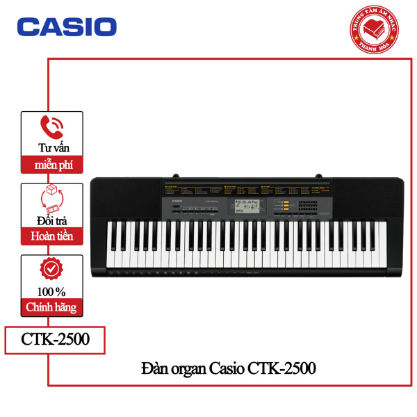 Đàn Organ Casio CTK-2500 - Keyboard Casio CTK-2500 - Hàng chính hãng