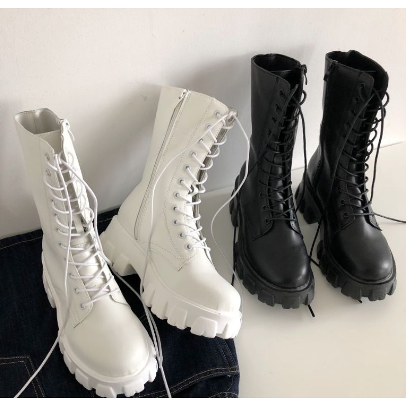 Giày boot cao cổ chiến binh