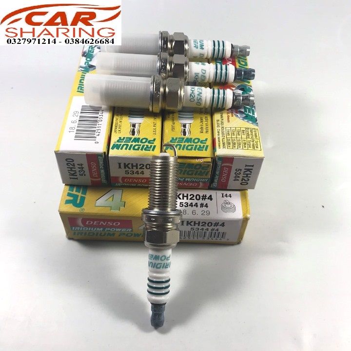 [HCM]( Mua lẻ như mua sỉ) Bugi Denso IKH20 5344 bộ 4 cái - Dòng xe ưu thích INNOVA
