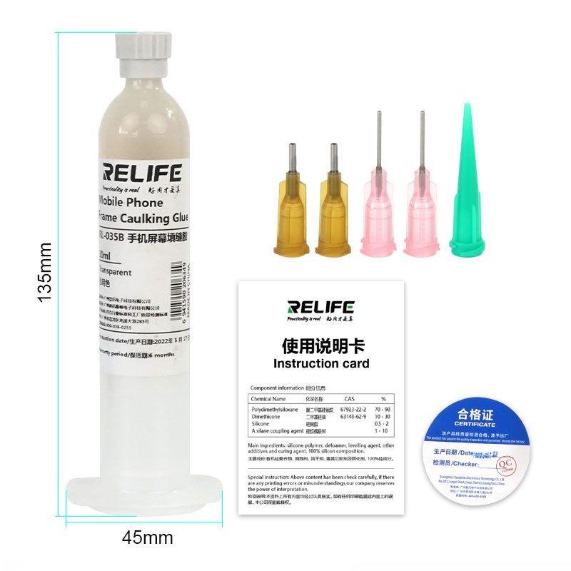 Keo dán viền, dán roăng màn hình Relife RL-035B