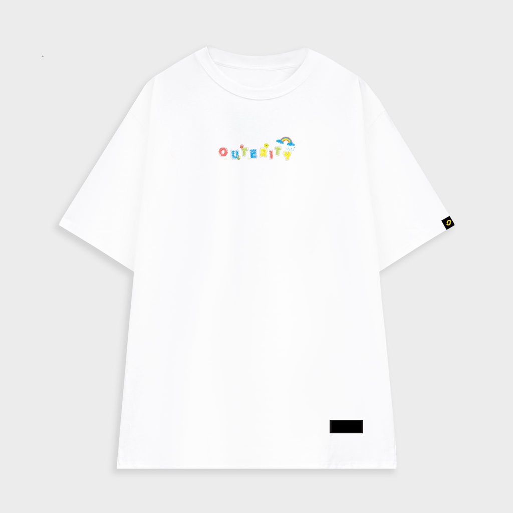 Áo thun Tee Color Outerity , form rộng tay lỡ , Vender ( V203 )