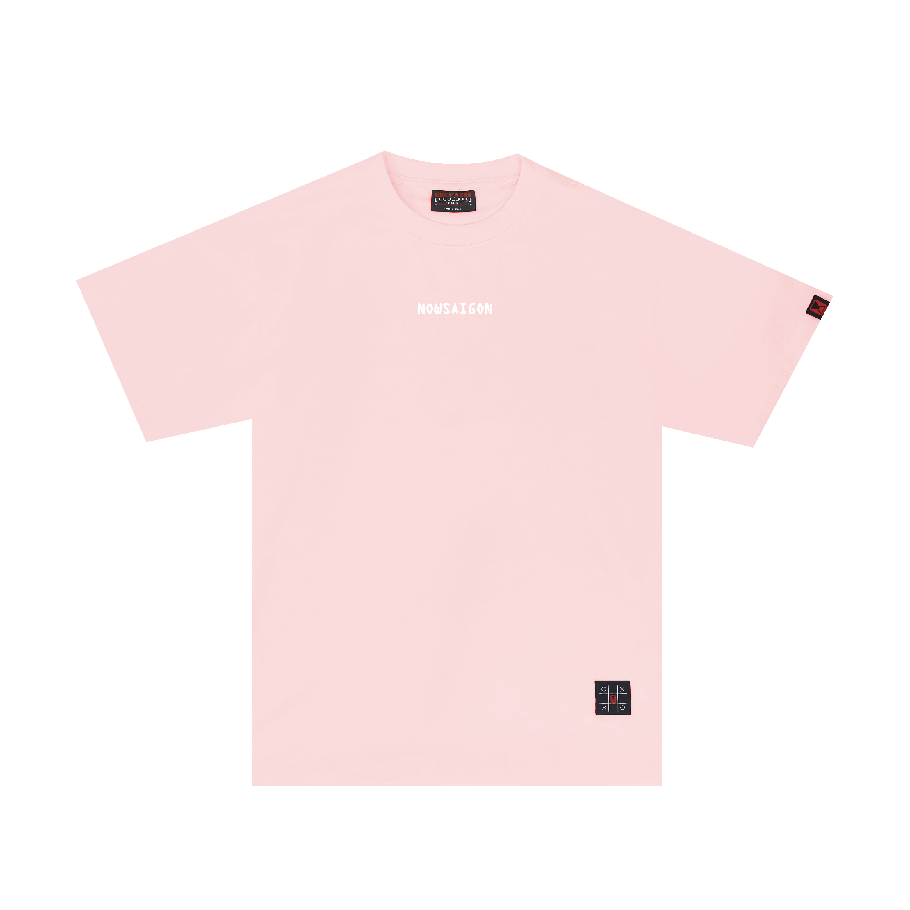 Áo Thun NEEDS OF WISDOM Mini Embroidered Nowsaigon Tee