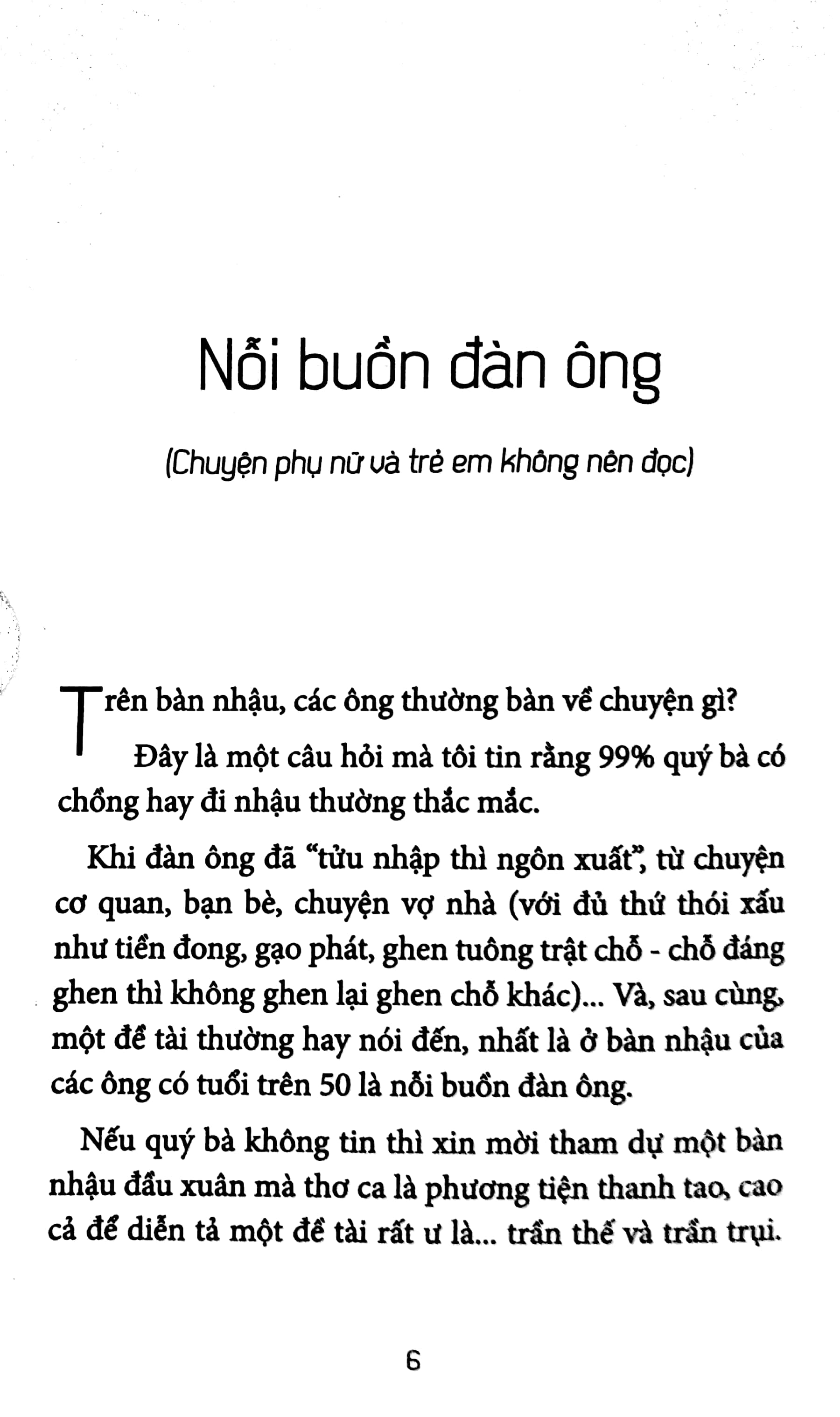 Fahasa - Nỗi Buồn Đàn Ông