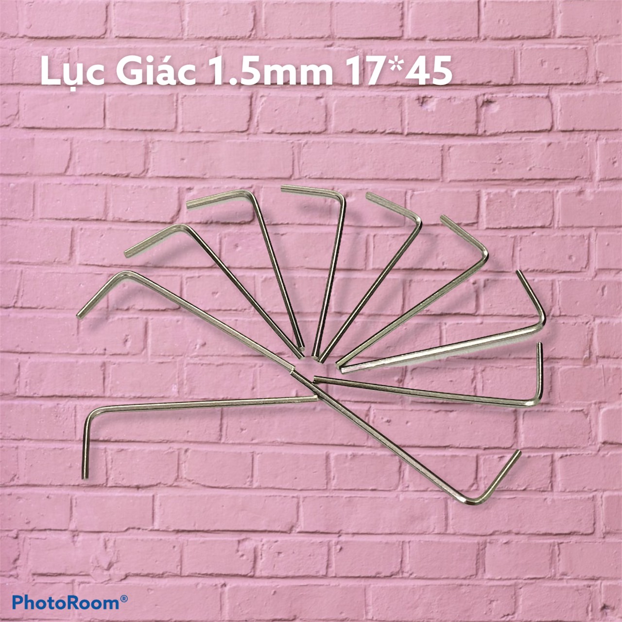 Lục giác 1.5mm (dài 17*45mm , 1.5ly )