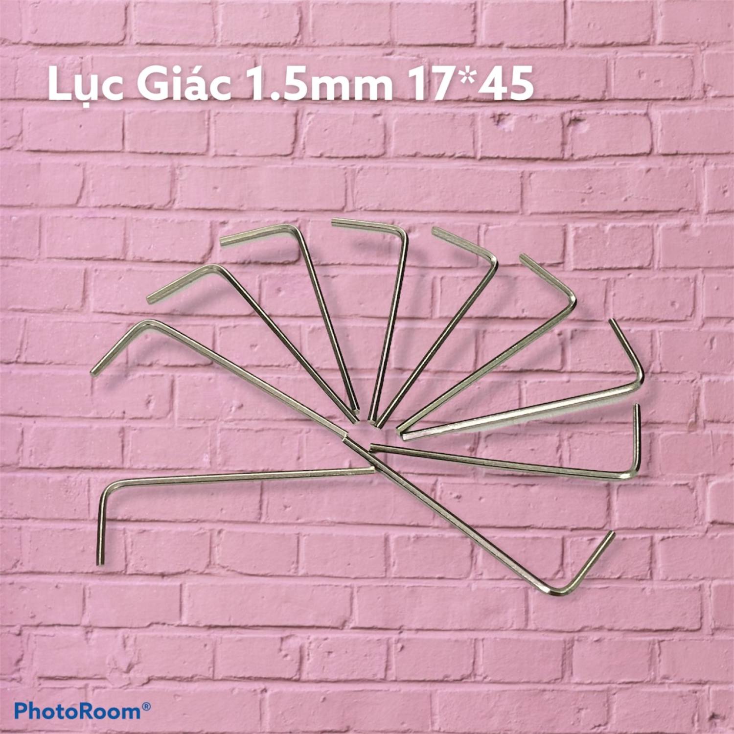 Lục giác 1.5mm dài 17*45mm, 1.5ly