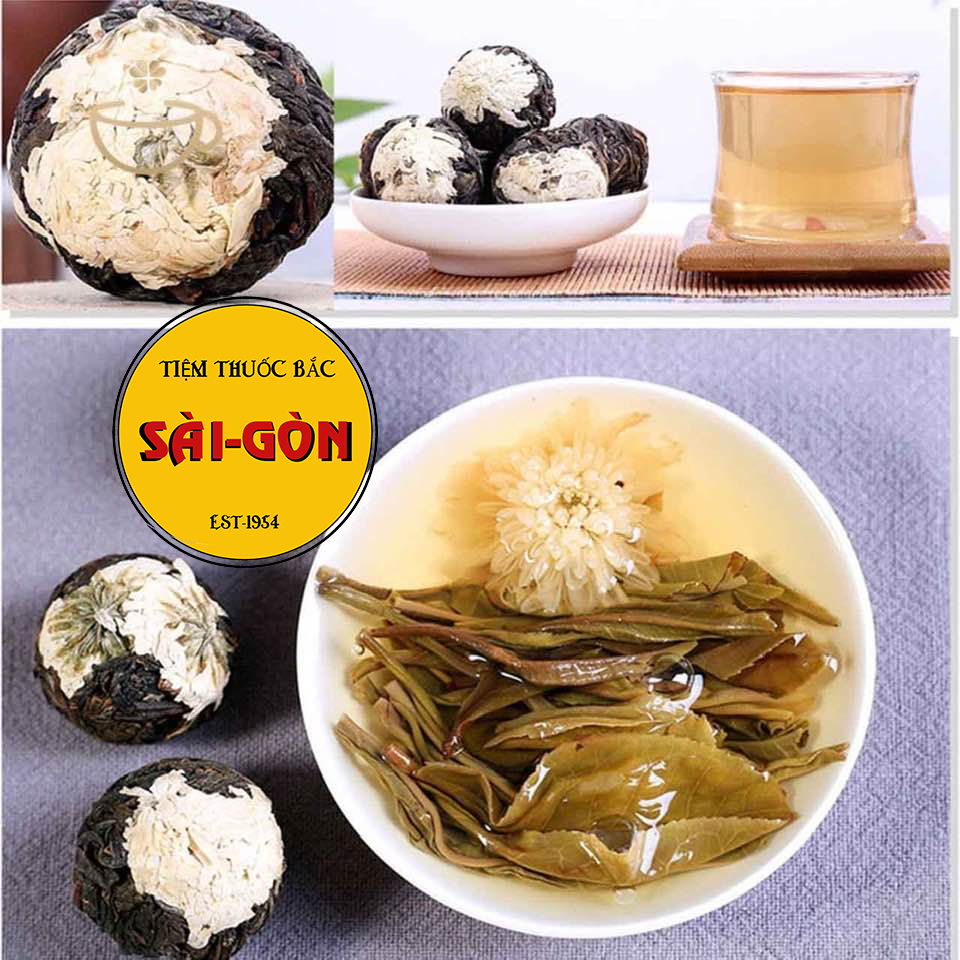 [HCM]5 viên Trà Phổ Nhĩ Nở Hoa