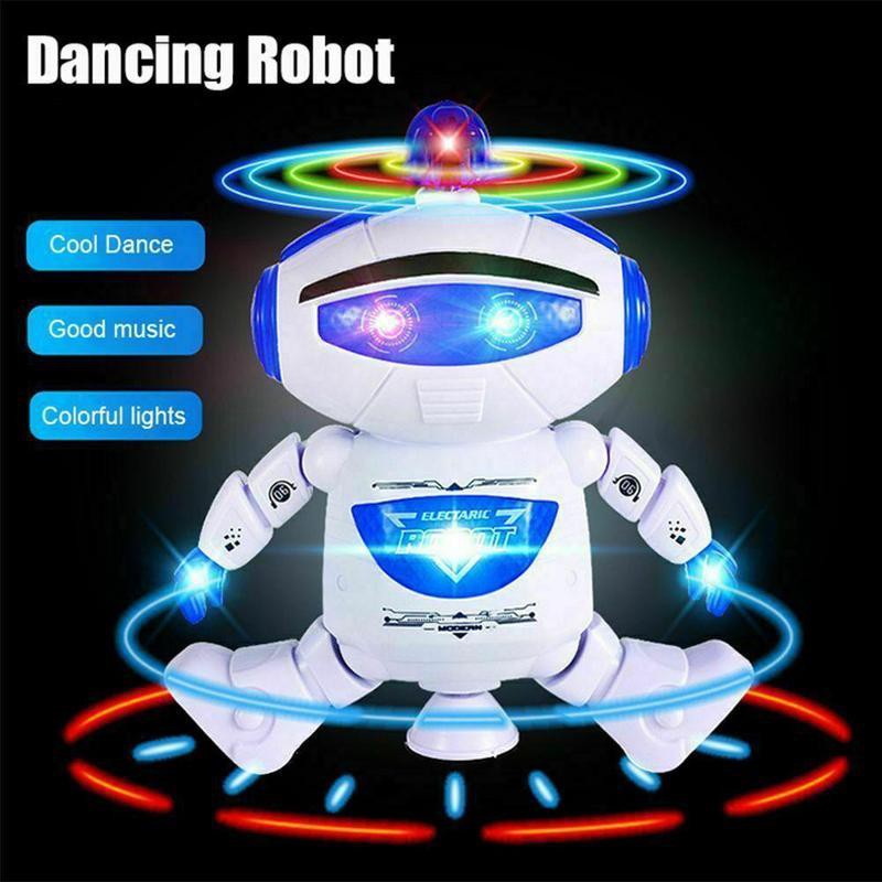 Robot Biết Nhảy Và Hát Xoay 360 Độ US04019
