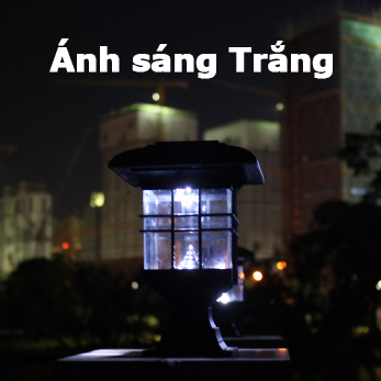 Đèn năng lượng mặt trời đèn trang trí trụ cổng sân vườn cầu thang