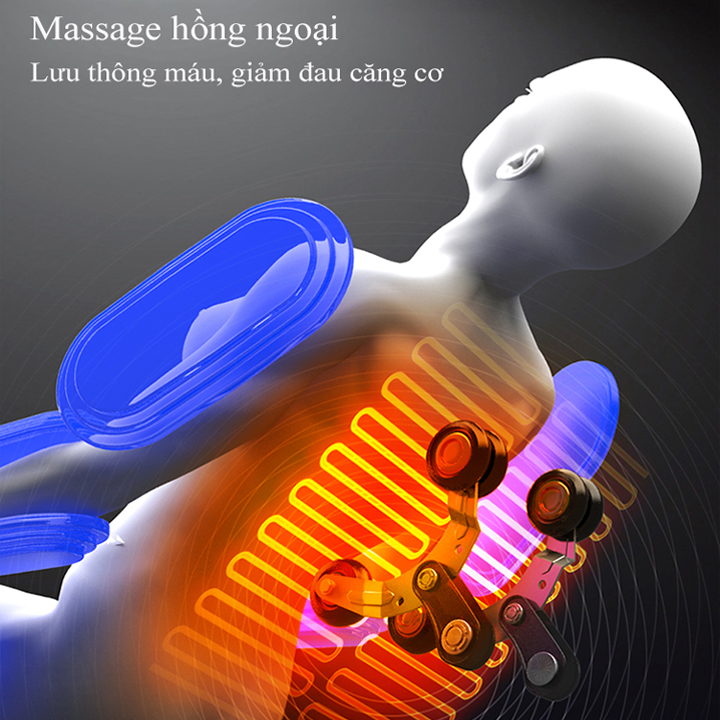 Ghế Massage Toàn Thân Trục SL, Ghế Massage Cao Cấp 4D, Con Lăn Di Động - Hiện Đại - Đẹp, Máy Mát Xa Toàn Thân Ưu Đãi