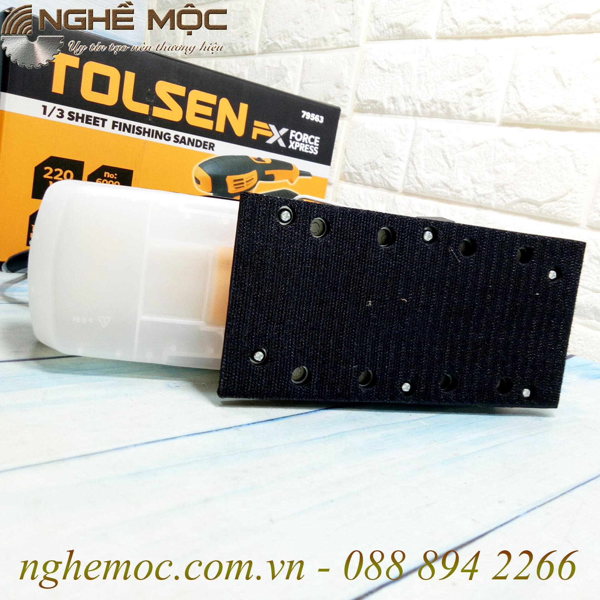 Máy chà nhám chữ nhật Tolsen 220W ( 79563 )