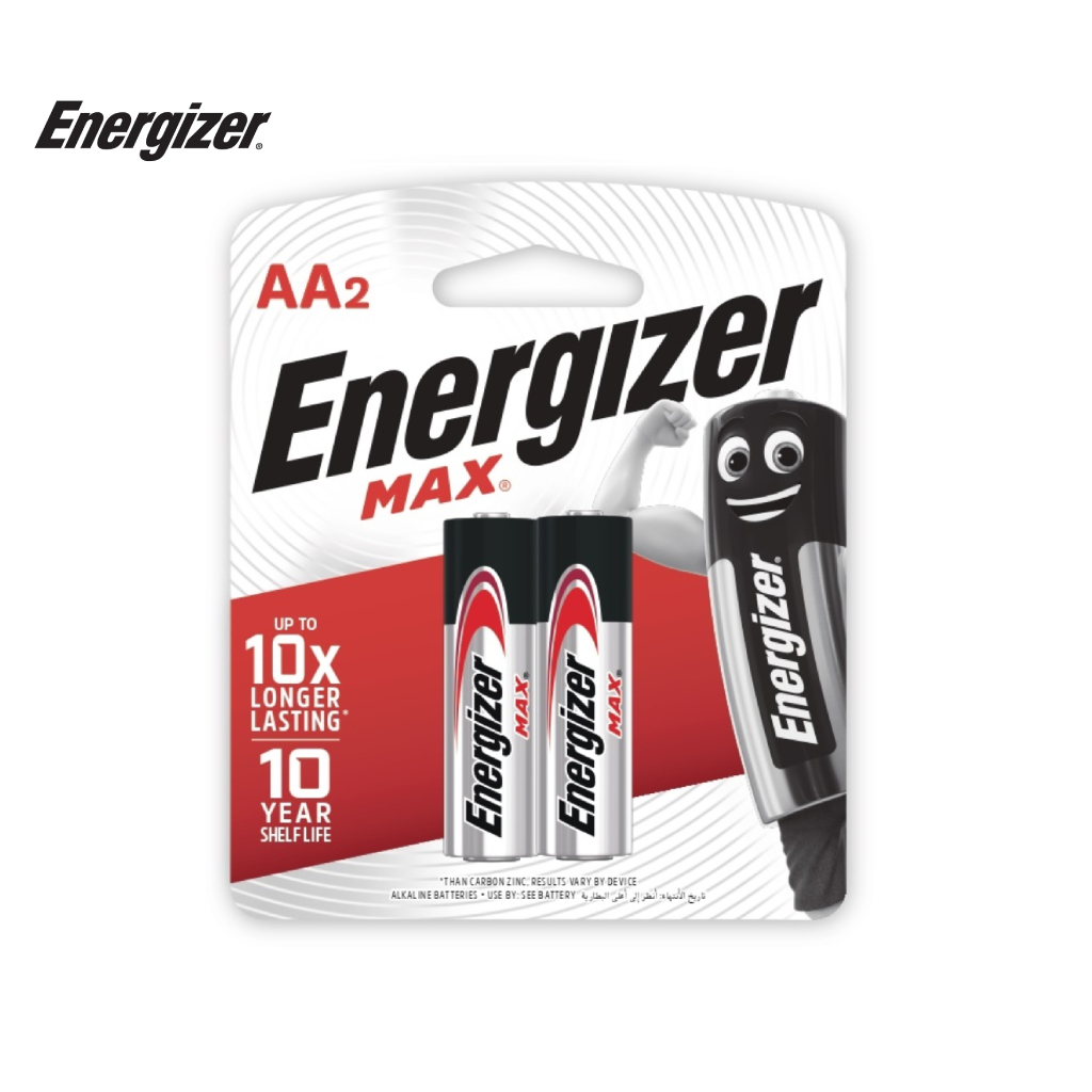 Vỉ 2 Viên Pin AA Energizer Max E91 BP2 - 100193490