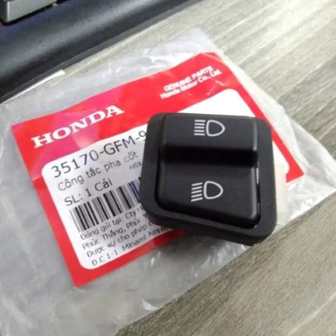 Nút fa cos lead 110 , scr zin honda / công tắc pha cốt lead 110