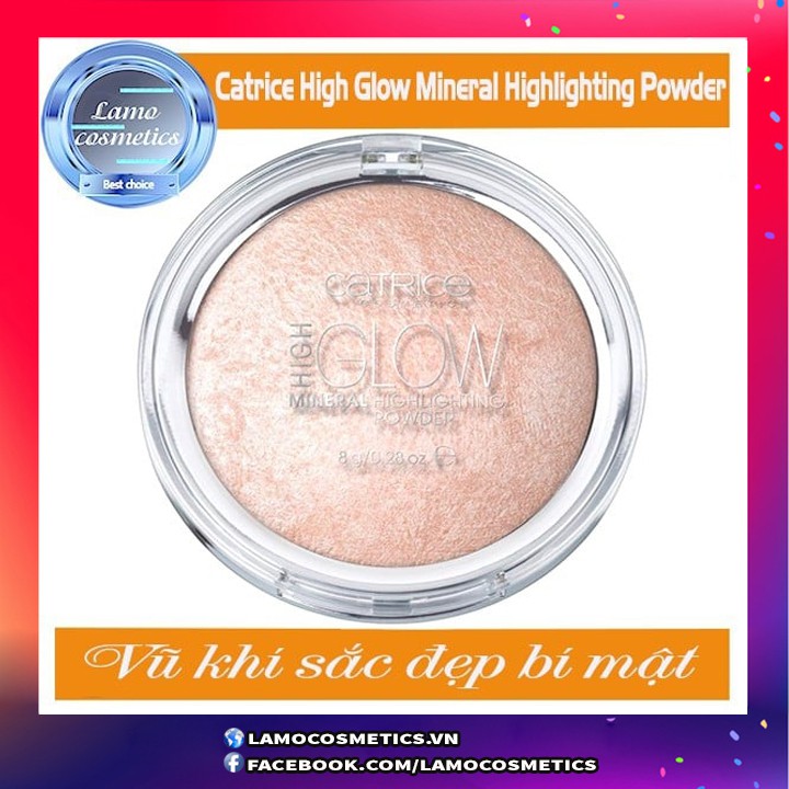 Phấn Highlight Bắt Sáng Catrice High Glow Mineral Highlighting