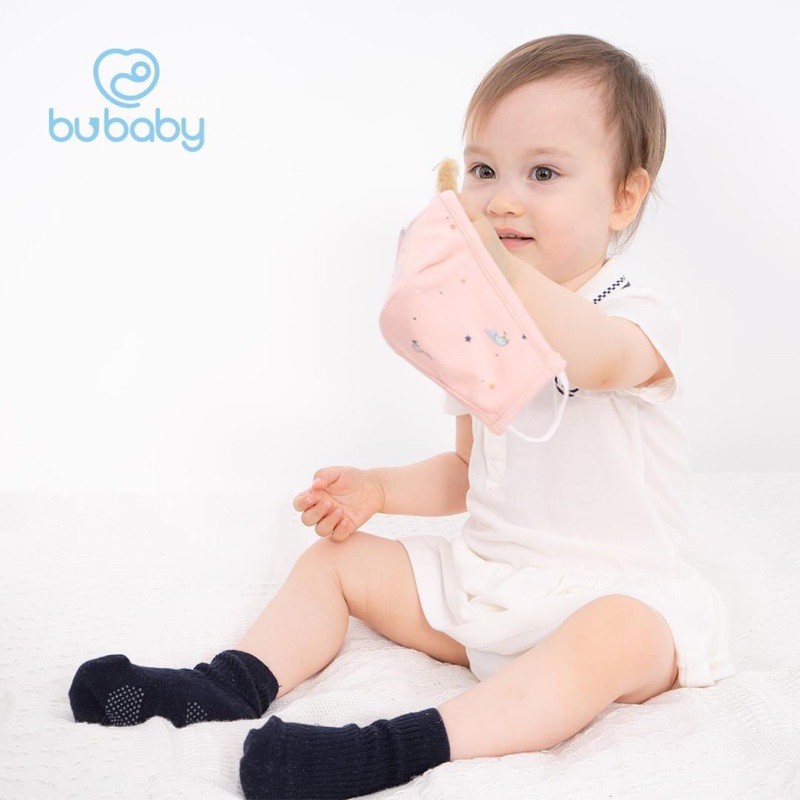 Set 2 khẩu trang sợi tre Bubaby