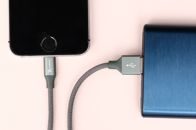 [HCM]Cáp Sạc iPhone Xmobile Chính Hãng Xanh Rêu