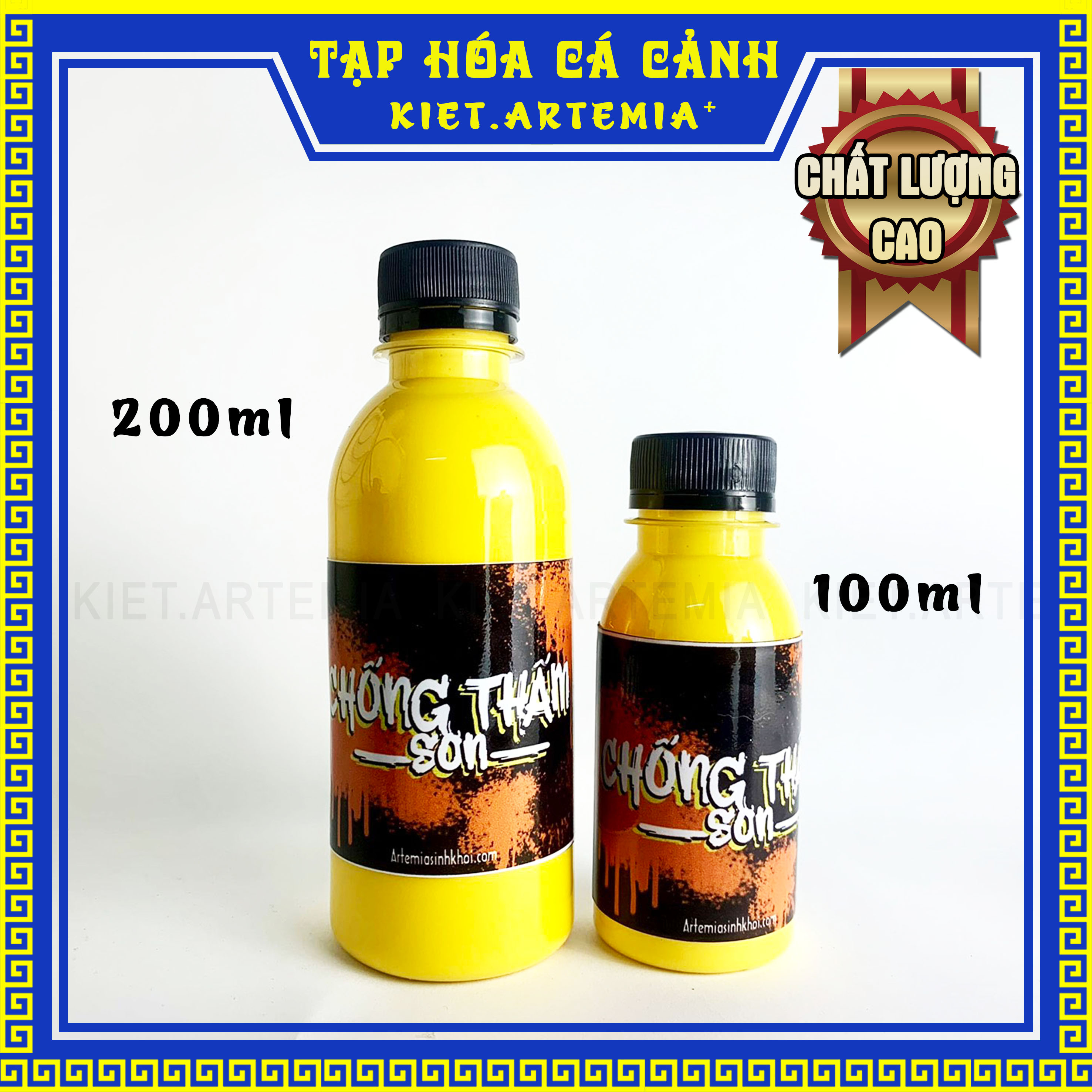 Sơn chống thấm thùng xốp nuôi cá