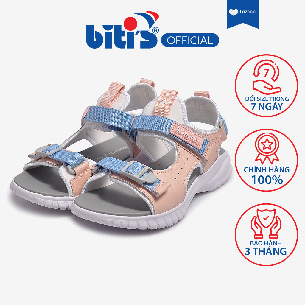 Biti's Hunter Sandal Nữ Neon Collection DEWH01300HOG (Hồng)