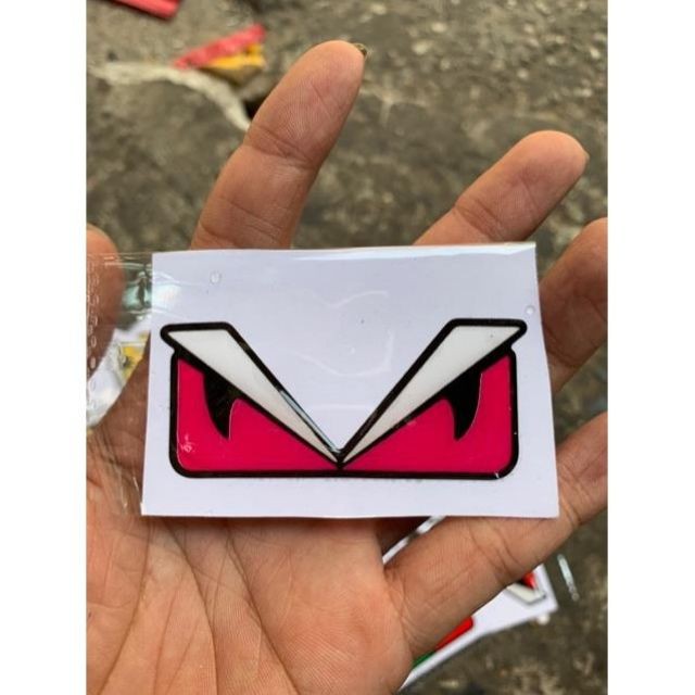 [HCM]1K Tem Con Mắt Fendi Màu Sắc Tùm Lum