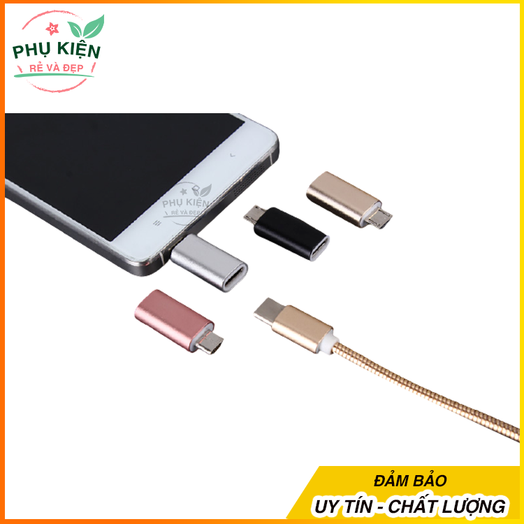 [HCM]Đầu Chuyển Đổi USB Type C 3.0 Sang Micro USB