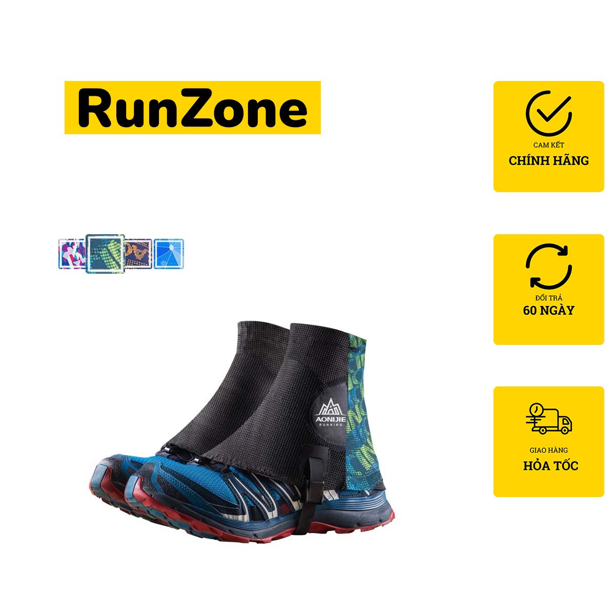 Xà Cạp Đi Rừng Gaiter Che Cổ Giày Aonijie E941-RunZone