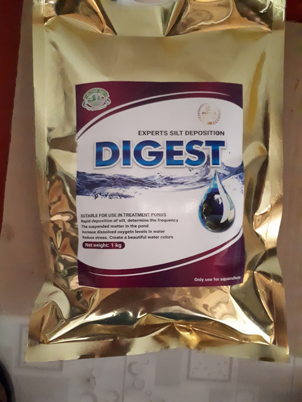 Chuyên gia lắng tụ phù sa ao nuôi Tôm, Cá DIGEST (Nên dùng trong trường hợp nước ao nuôi quá đục)