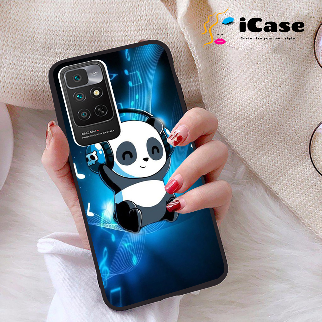 Ốp lưng Xiaomi Redmi Note 11 4G viền dẻo TPU BST Panda