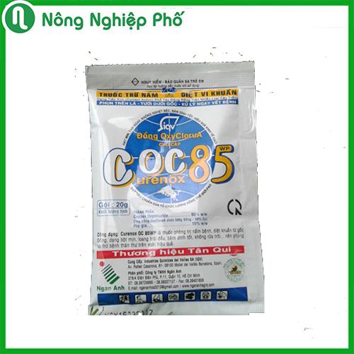 Coc 85 phòng trừ nấm bệnh trên cây trồng - Gói 20 gram - Nông Nghiệp Phố