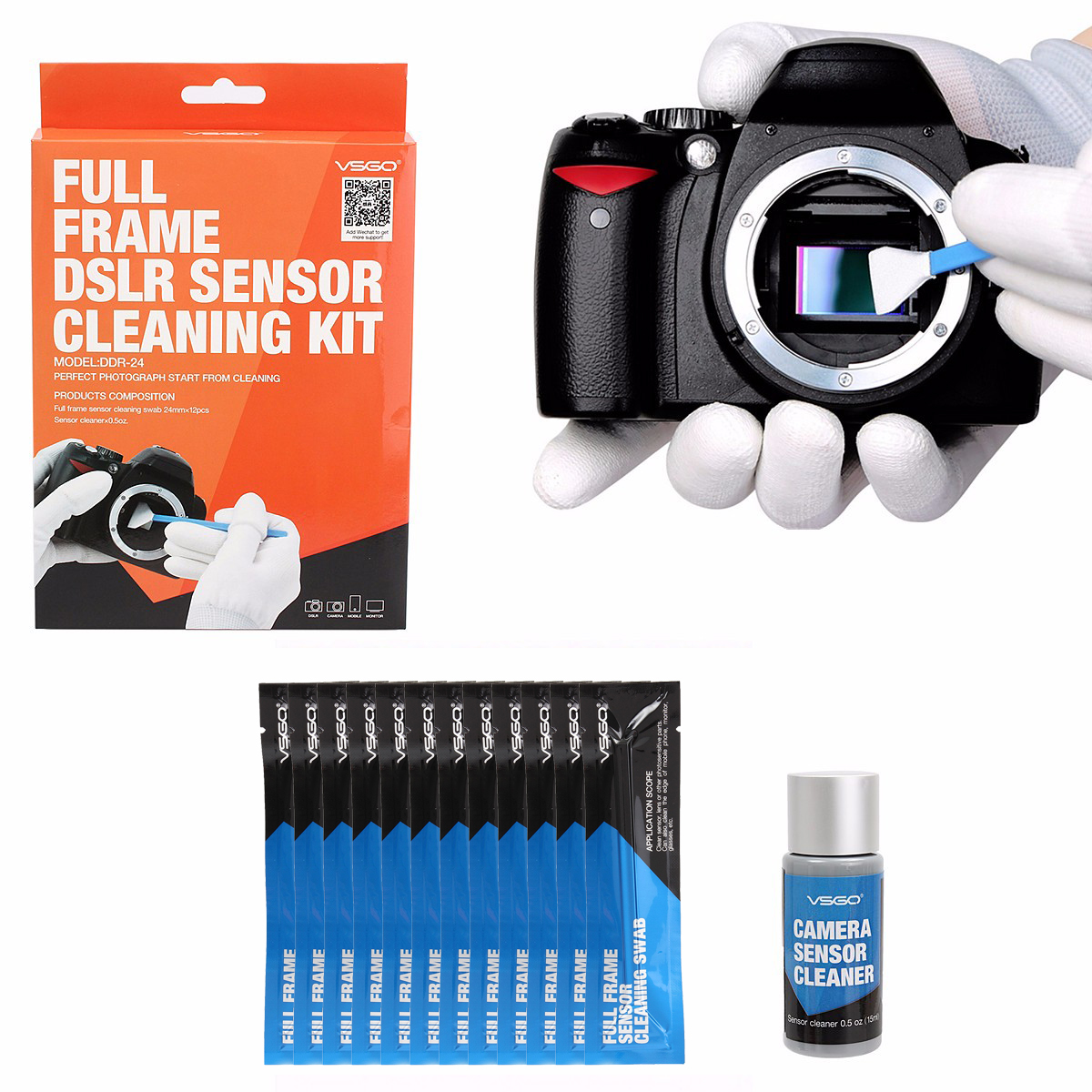 [HCM]Bộ vệ sinh sensor Full-frame DDR-24