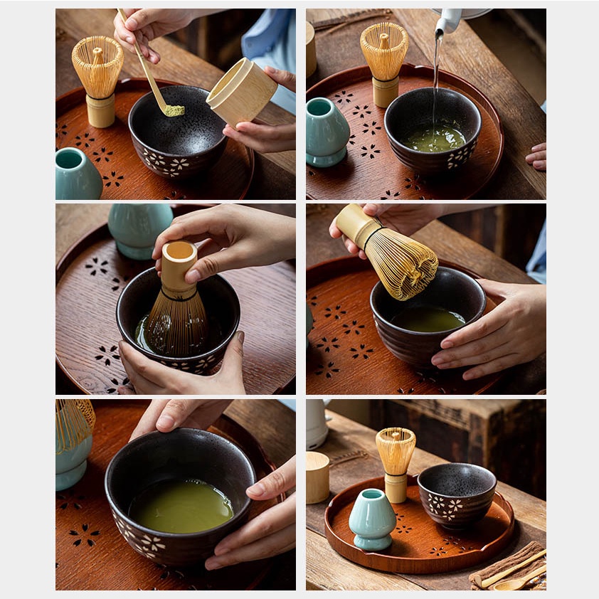 Chổi Chasen đánh Matcha