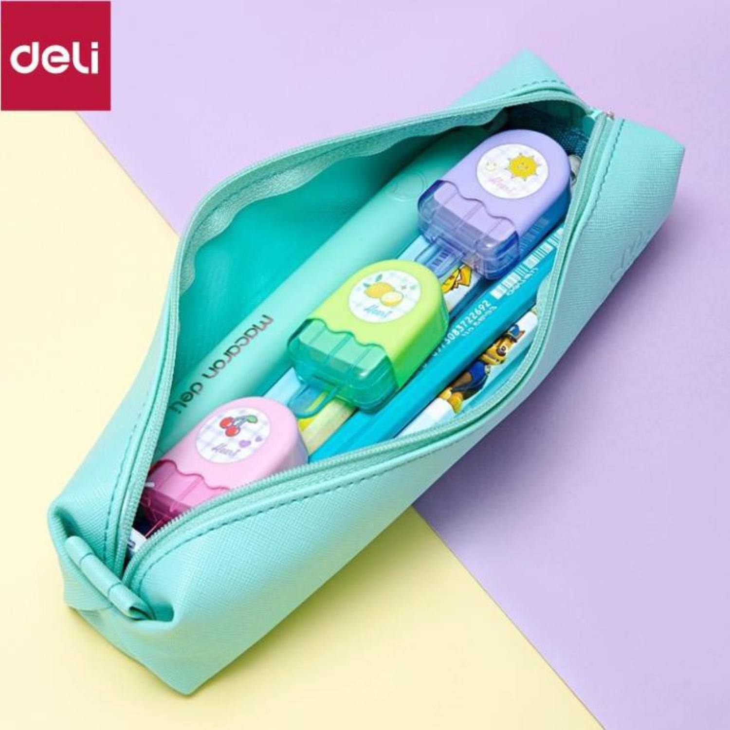 Gôm tẩy màu Deli hình que kem - 1 chiếc - 71122 [Deli]