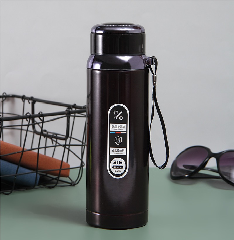 [Hỏa Tốc 2h] Bình Giữ Nhiệt Inox Bottle Sport 800ML INOX Có Dây Xách Chắc Chắn, Giữ Nhiệt Trên 8 Tiếng
