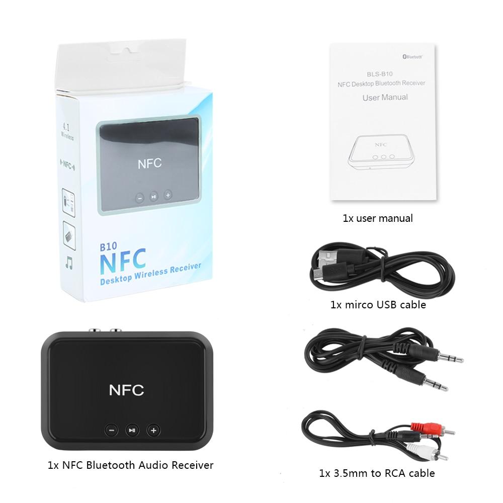Thiết Bị Nhận Bluetooth Cho Loa Và Amply BL-B10 NFC - Desktop Bluetooth Receiver