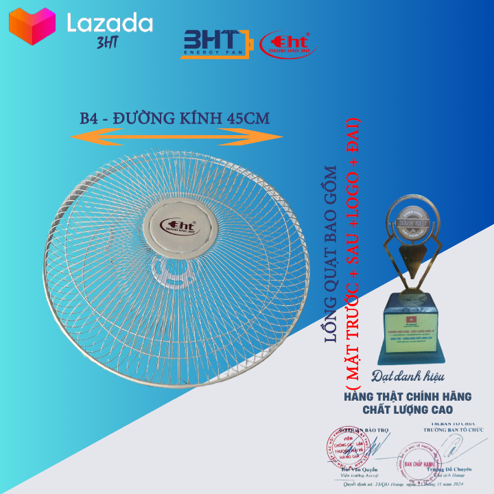 10 Bộ lồng quạt 30cm và 40cm.