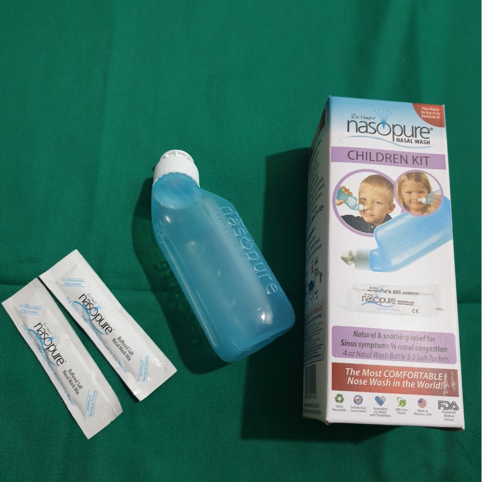 Bình rửa múi Nasopure cho trẻ em
