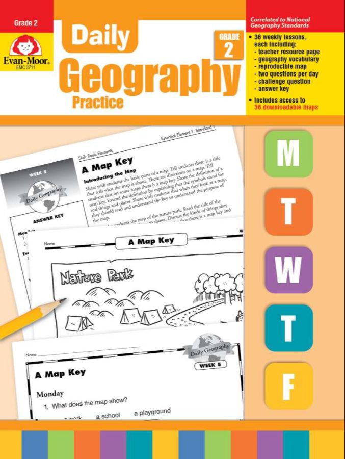 [Trọn Bộ] Daily Geography Practice (6 book)