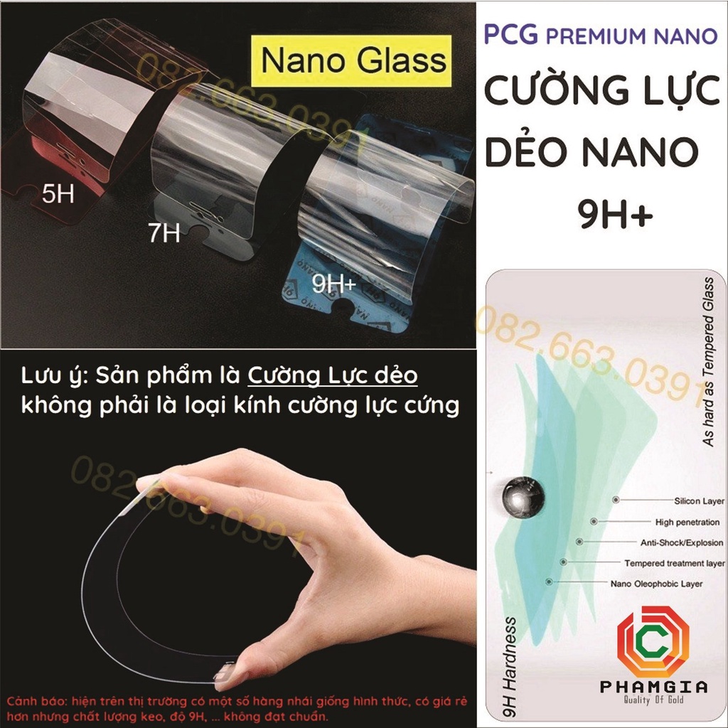 Dán cường lực Oppo A73 2020 dẻo nano siêu bền
