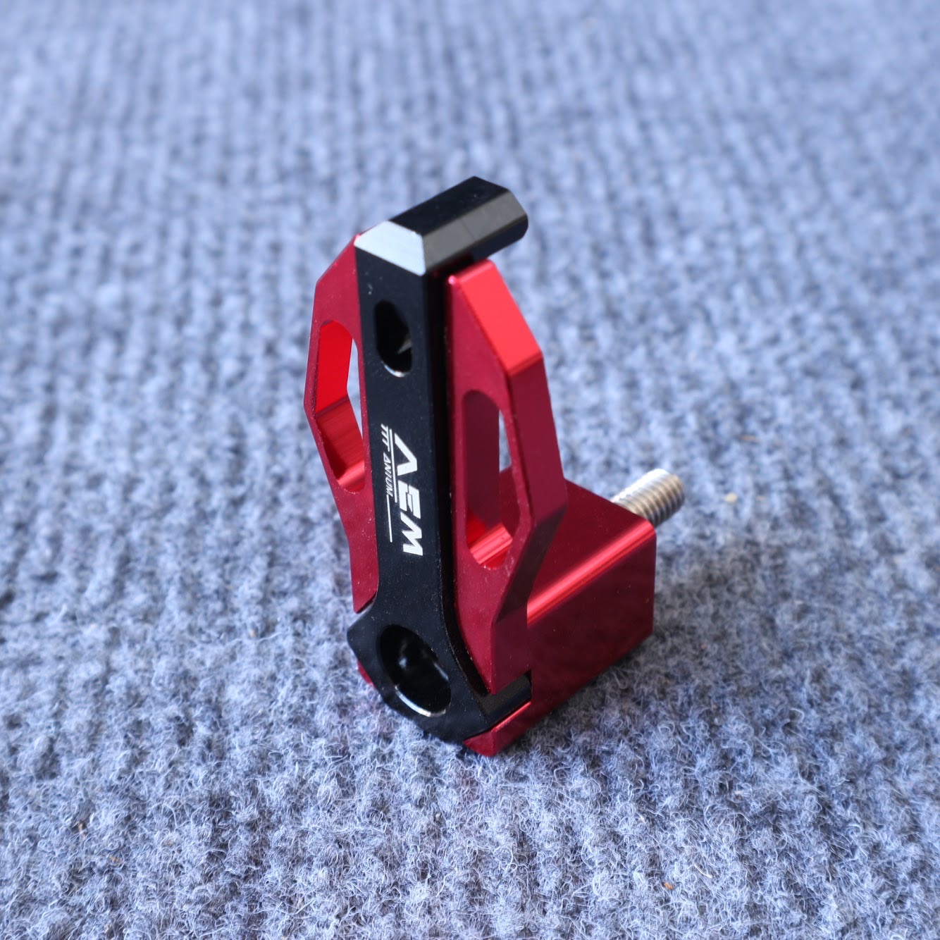 [Hot Hot] Móc Treo Đồ Xe Máy AEM (màu Đỏ) Chất Liệu Nhôm CNC Kiểu Dáng Đẹp Mắt