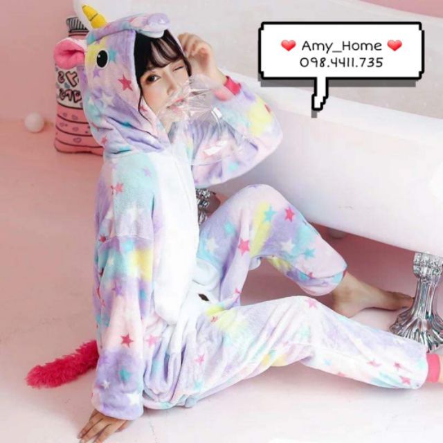 Bộ Đồ Thú Unicorn Star (Kỳ Lân Ngôi Sao)