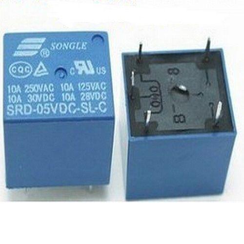BỘ 10 RELAY 12V 5 CHÂN SRD-12VDC