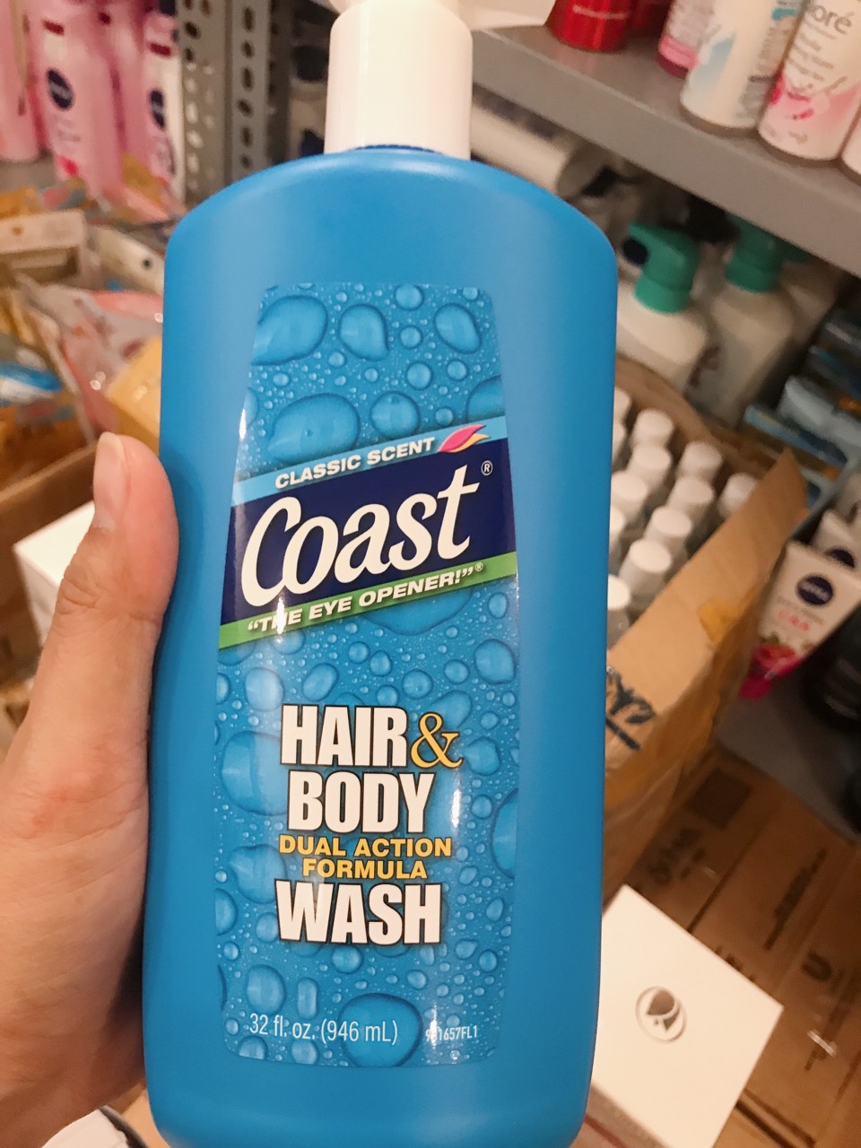 Tắm gội 2in1 Coast Mỹ 532ml / 946ml