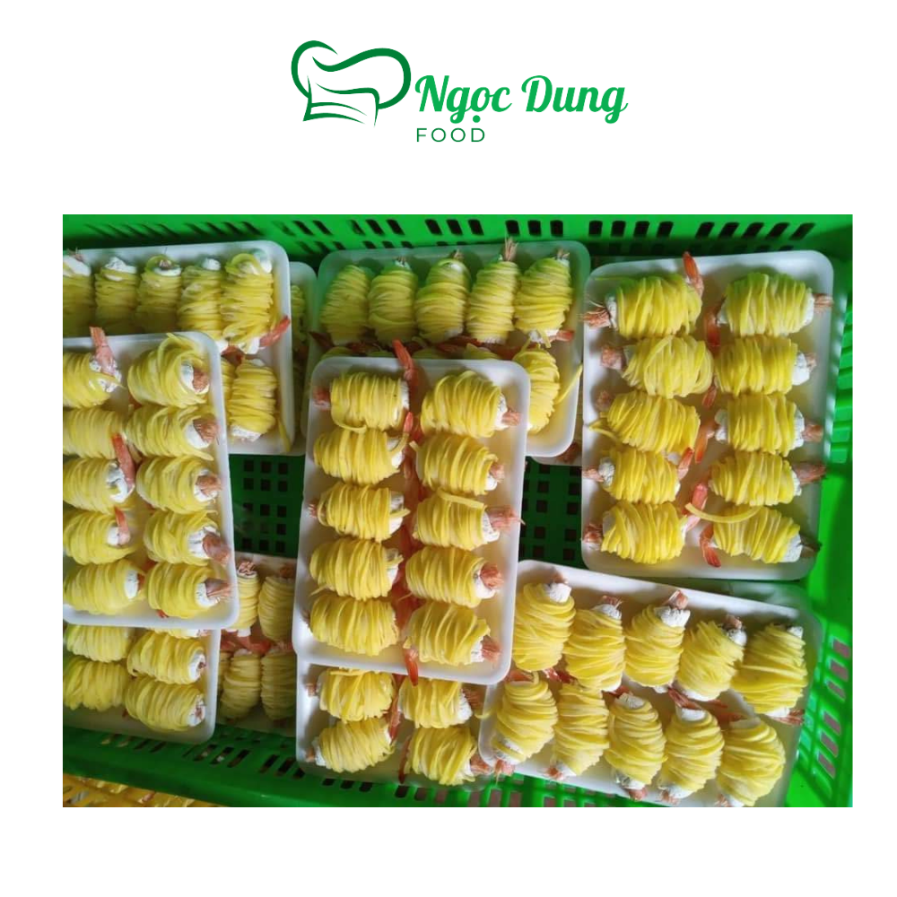 [Hoàn tiền 10%]Tôm cuộn khoai tây 10 con (giao tphcm )