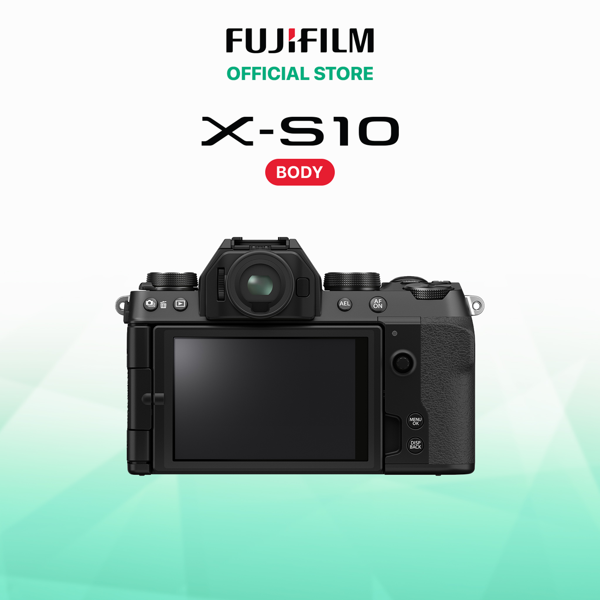 [Trả góp 0%]Máy ảnh kỹ thuật số Fujifilm X-S10 (Tặng kèm 1 Pin 126S)