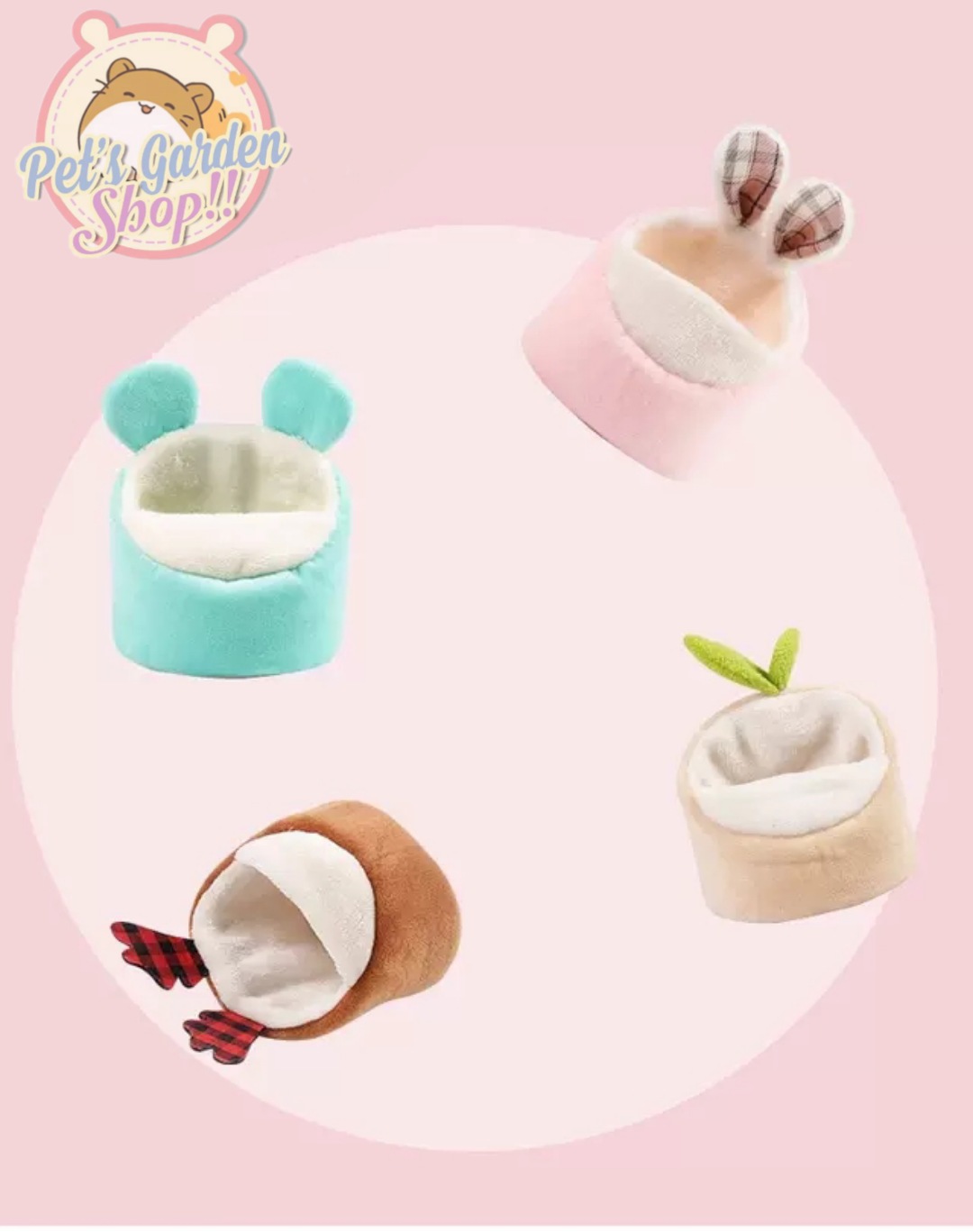 Nệm bông hình thú cho hamster