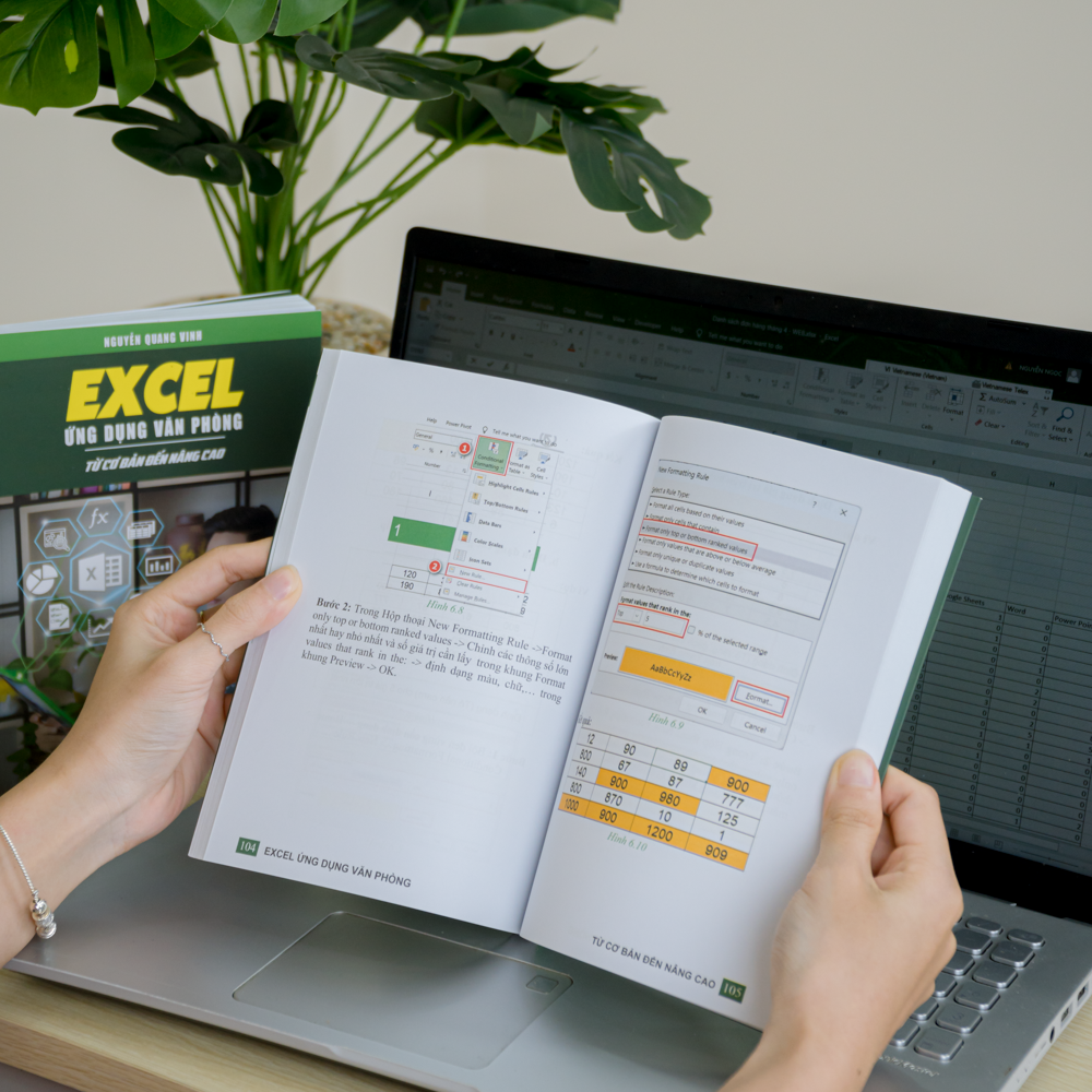 Combo 3 Sách Word, Excel, PowerPoint Ứng Dụng Văn Phòng CB3WEPP + Tặng 101 Phím Tắt + Bảng Hàm