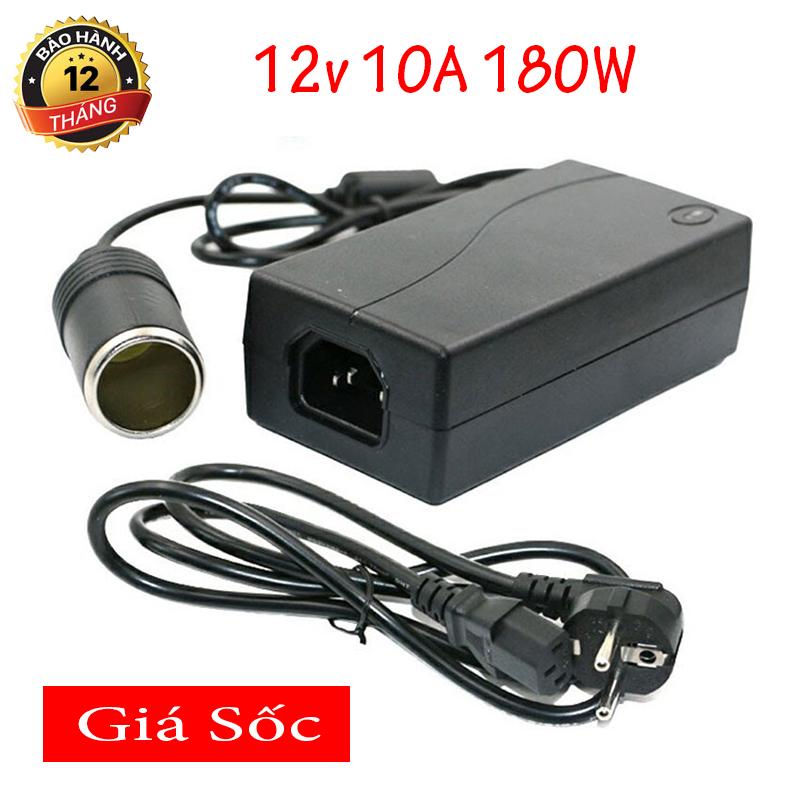 Adapter chuyển nguồn điện 220v sang 12v 10A