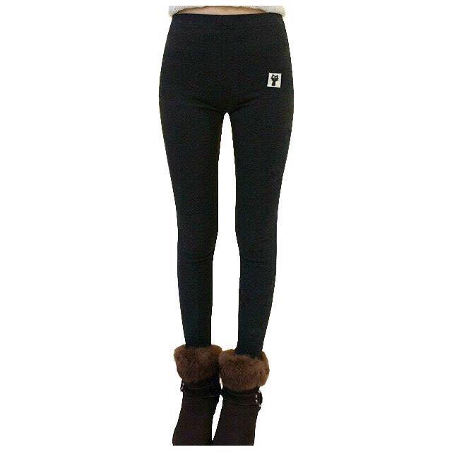 Quần legging mèo lót lông