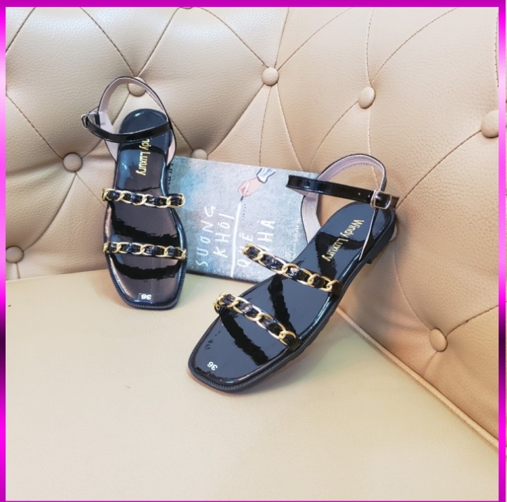 GIÀY SANDAL QUAI XÍCH